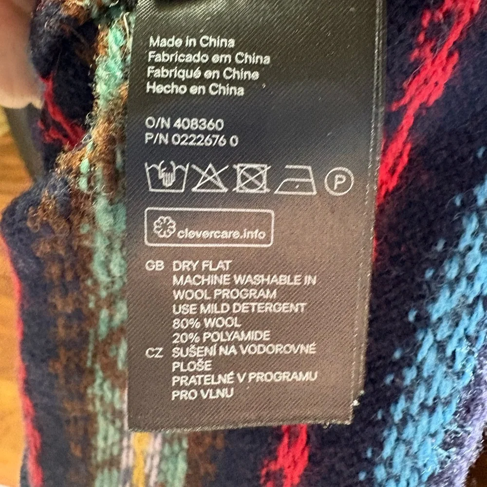 L.O.G.G. for H&M Men’s Wool Blend Christmas Sweater Size Medium